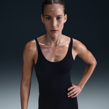 Kombinezon Nike Nike Zenvy Dri-FIT 7/8 Bodysuit Črna | HJ1084-010, 3
