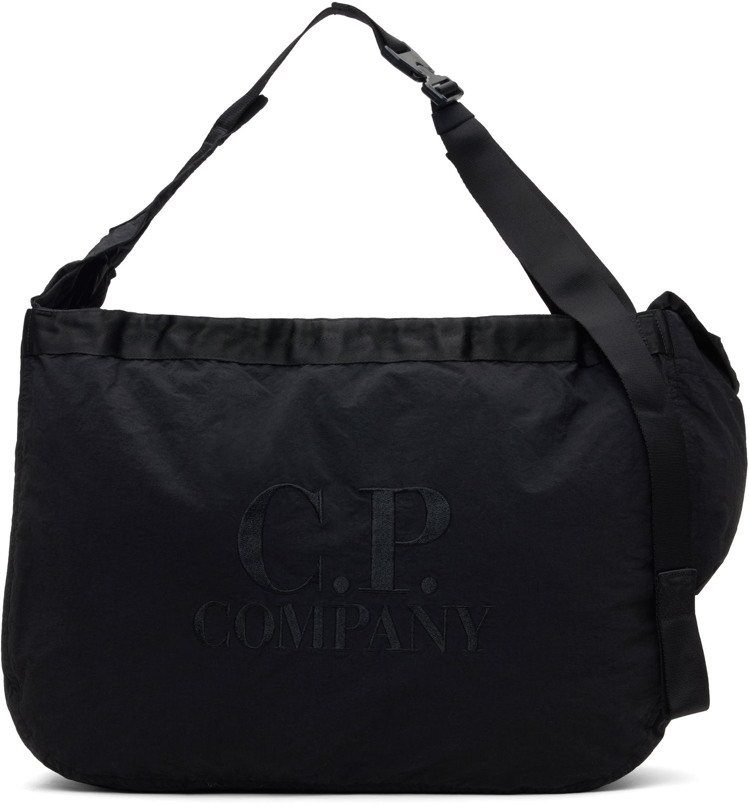 Tote bag C.P. Company Plain Paper Touch Tote Črna | 17CMAC208A-110188G, 0