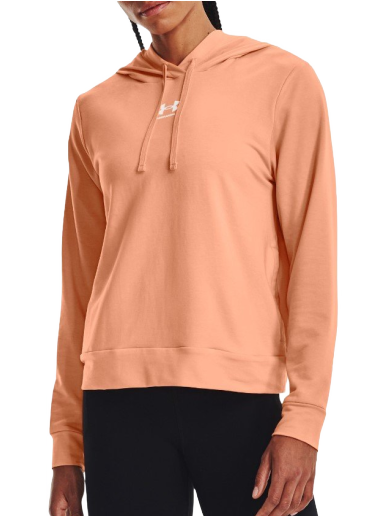 Pulover Under Armour Rival Terry Hoodie Oranžna | 1369855-868