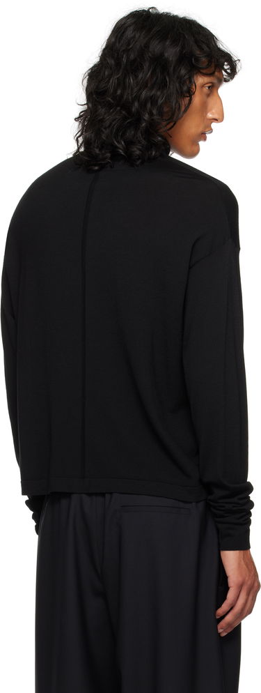 Pleteni pulover The Row Turtleneck Long Sleeve Top Črna | 839-Y590, 2