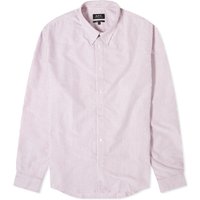 Srajce A.P.C. Greg Log Button Down Stripe Shirt Rdeča | COGUH-H12499-GAB, 1