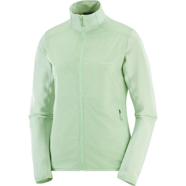 Vetrovka Salomon Lightwarm Hybrid Jacket Zelena | LC2374900, 1