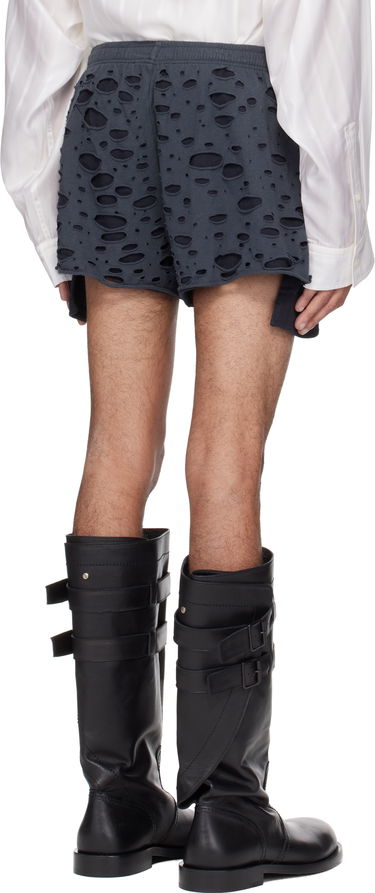 Kratke hlače Acne Studios Acne Studios Distressed Shorts Siva | BE0187-, 2