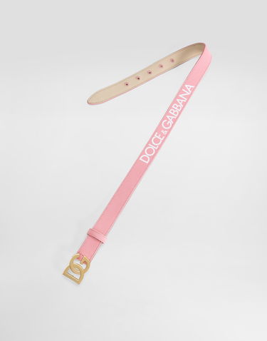 Pasovi Dolce & Gabbana Dolce & Gabbana Canvas Logo Belt Roza | EC0083AT6618B405, 1