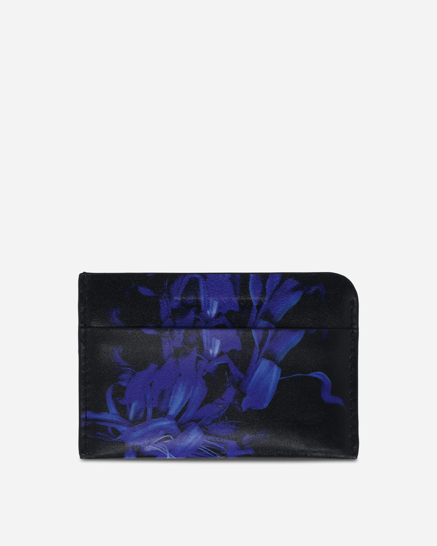 Denarnica Dries Van Noten Floral Print Leather Cardholder Črna | 252-022100-598 504, 1