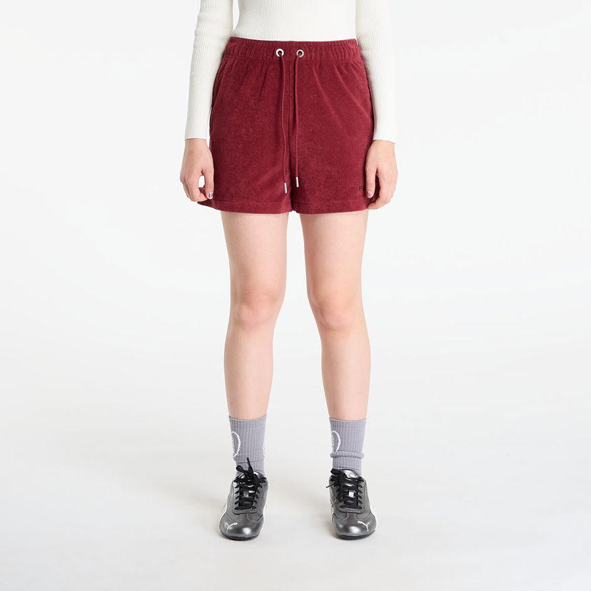 Kratke hlače Puma FENTY Towel Terry Track Short Team Bordo | 63540590