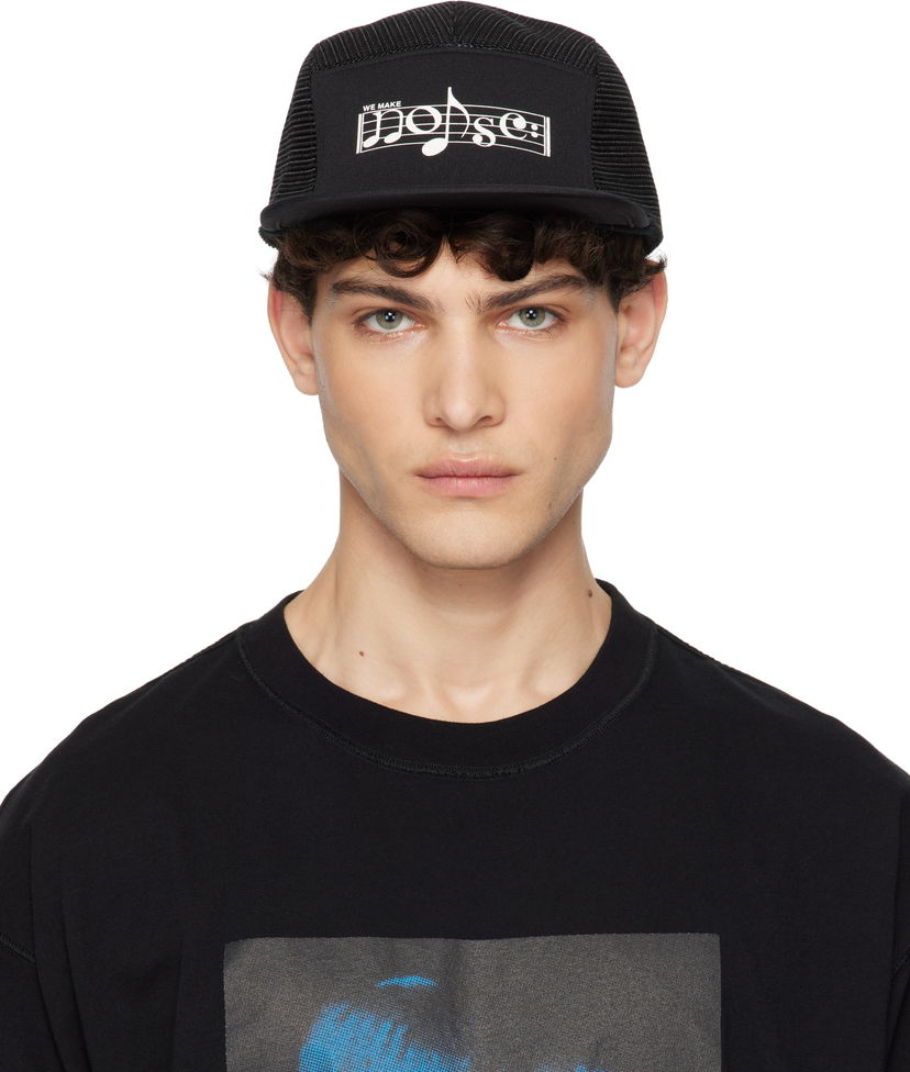 Kapa UNDERCOVER Undercover We Make Noise Trucker Hat Črna | UP1E4H02