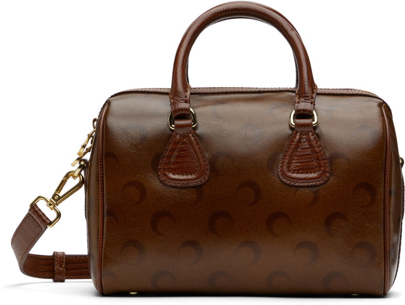 Torbica Marine Serre Marine Serre Moon Airbrushed Leather Strike Bag Rjava | WBA019A CLEA0053