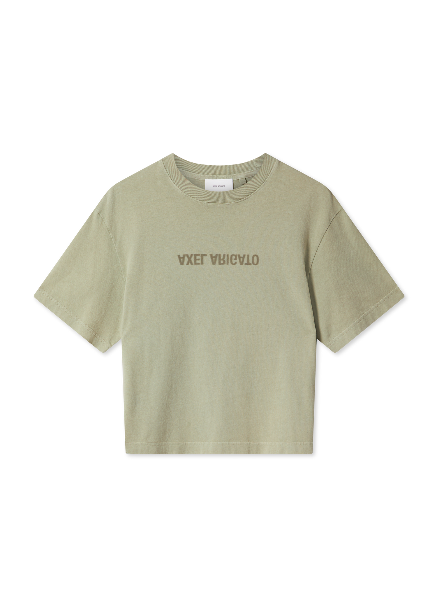 Majica AXEL ARIGATO Distorted Text T-Shirt Zelena | A2987008, 0