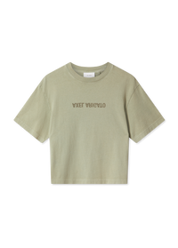Distorted Text T-Shirt