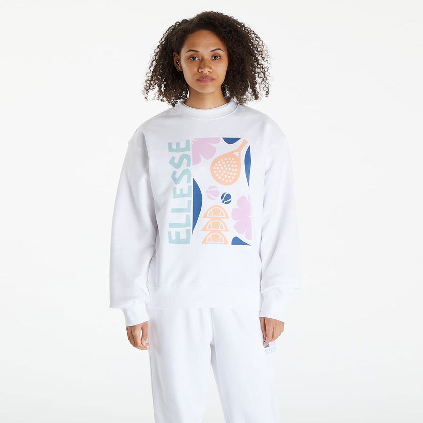 Pulover Ellesse Rosiello Sweatshirt White Bela | SGV20247-908