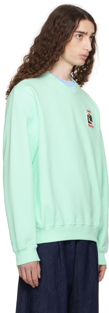 Pulover Casablanca Casablanca Sunset Valley Sweatshirt Zelena | MPF25-JTP-293-04, 1