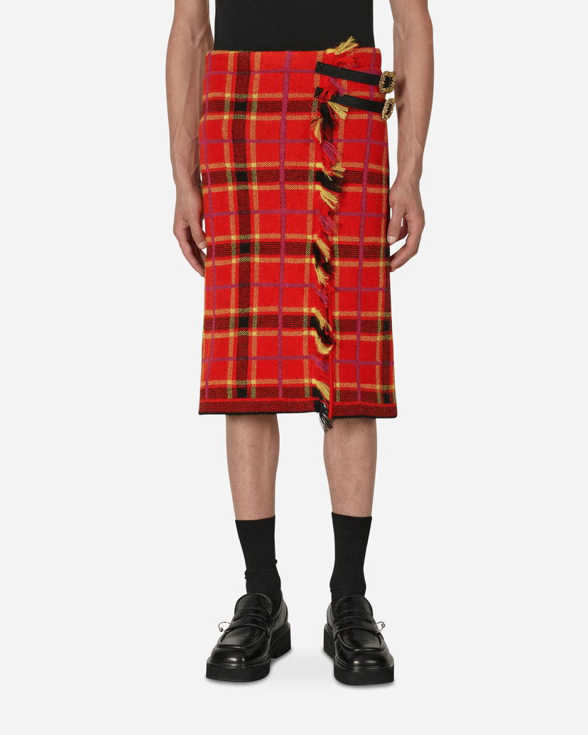 Krila CORMIO Eve Superfine Wool Skirt Rdeča | COREVESKIRT POMODORO