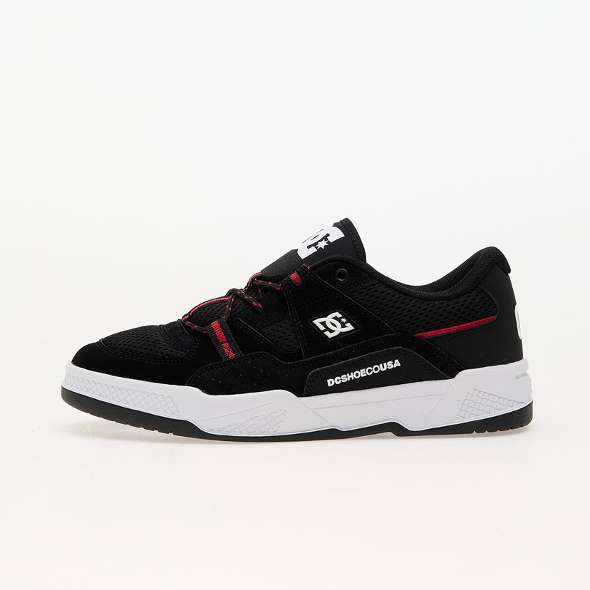 Skateboarding DC Construct Black/ Hot Coral Črna | ADYS100822-KHO