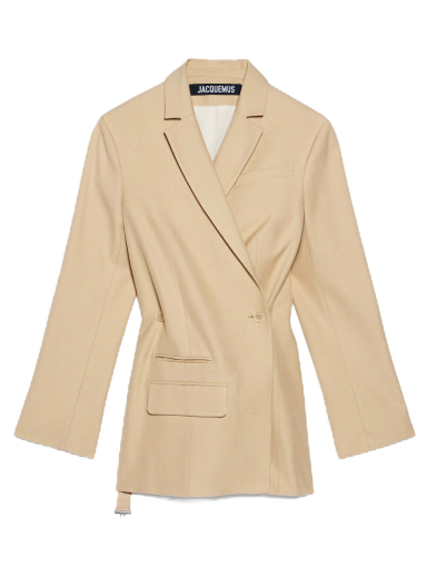 Jakna Jacquemus La Veste Tibau Blazer Bež | 231JA022-1359-150