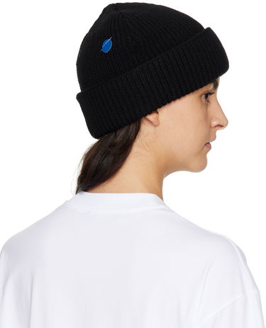 Beanie ADER ERROR ADER error Logo Rib Knit Beanie Črna | BLAFWBE03BK, 2