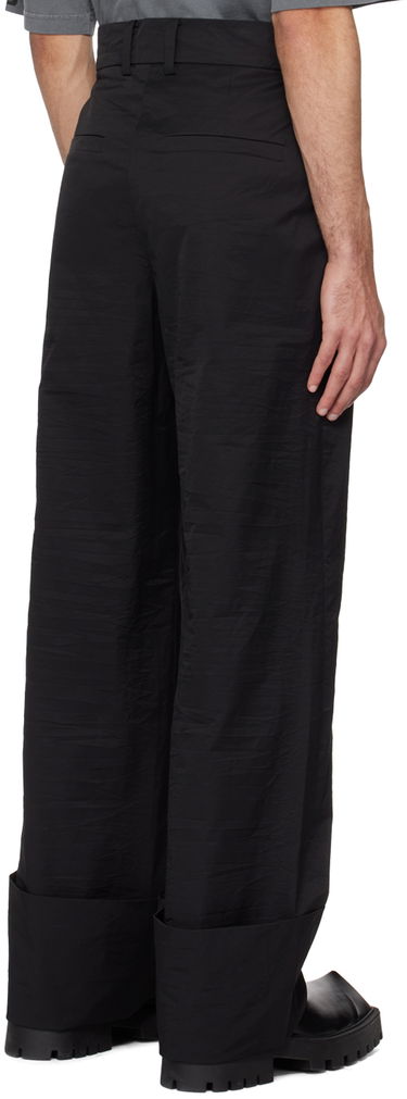 Hlače We11done We11done Roll-Up Trousers Črna | WD-PT0-24-225-M-BK, 2
