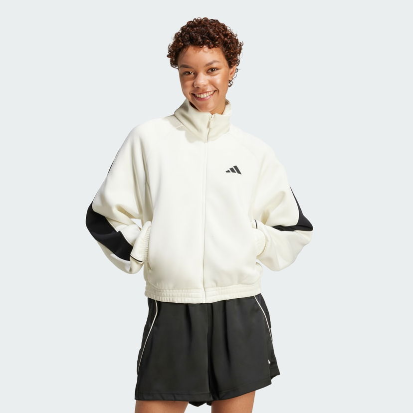 Jakna adidas Performance Stadion Track Jacket Bela | JW0519