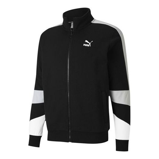 Jakna Puma TFS Track Top with Stand-Up Collar Črna | 599347-01