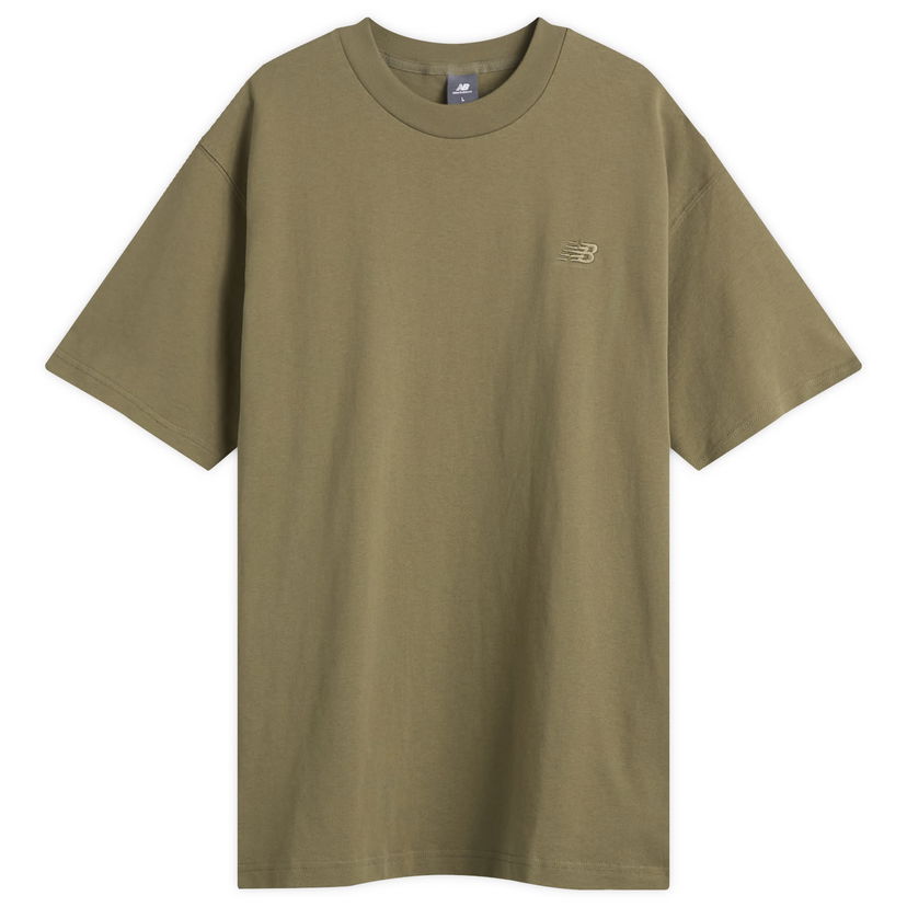 Majica New Balance Men's Athletics Cotton T-Shirt Zelena | MT41533-DEK