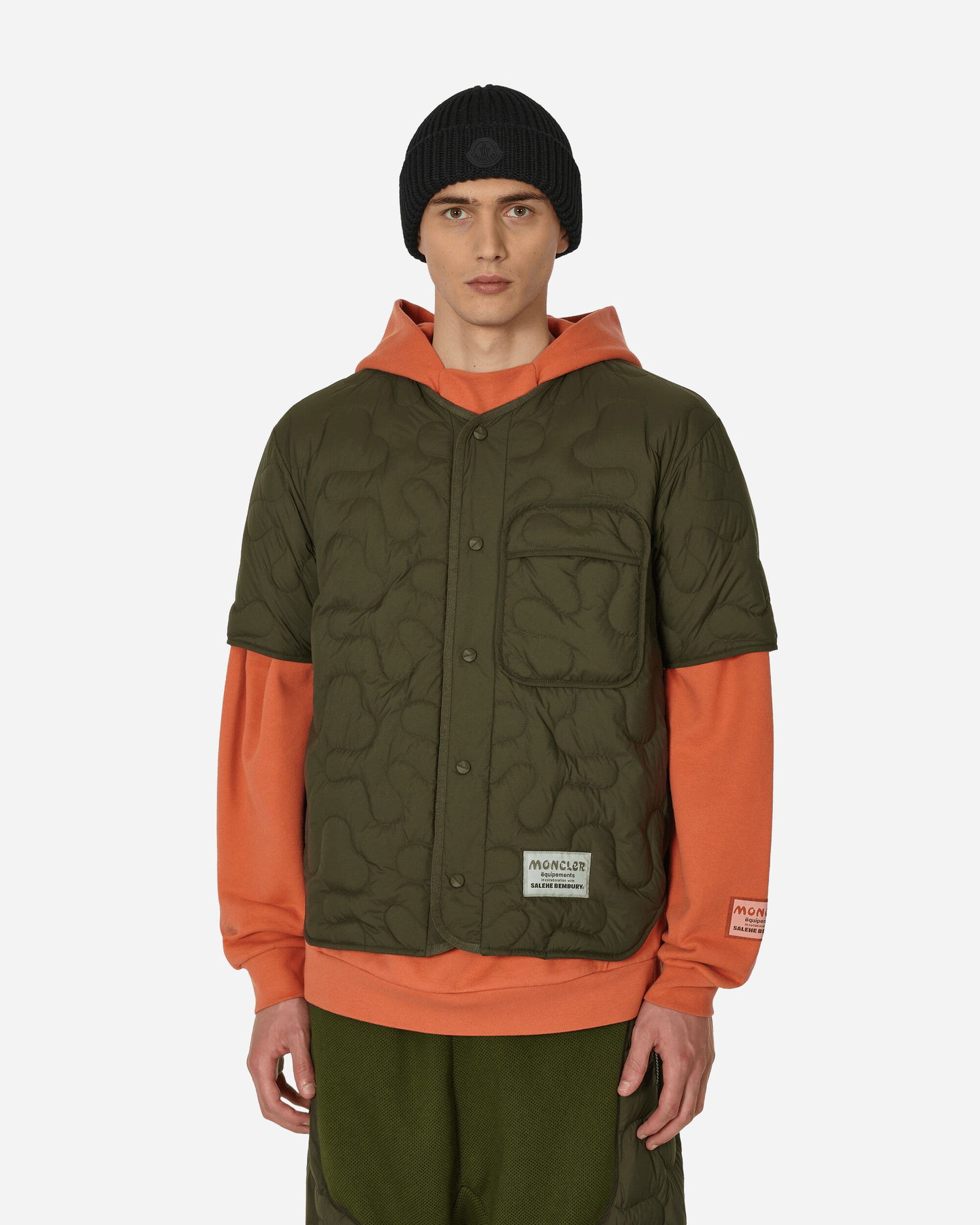 Srajce Moncler Salehe Bembury Padded Zelena | 2F00002M3224 83C, 0