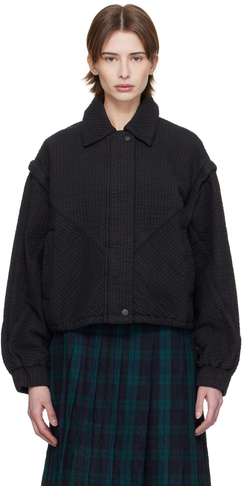 Bomber jakna YMC YMC Heath Quilted Bomber Jacket Črna | Q5XMB