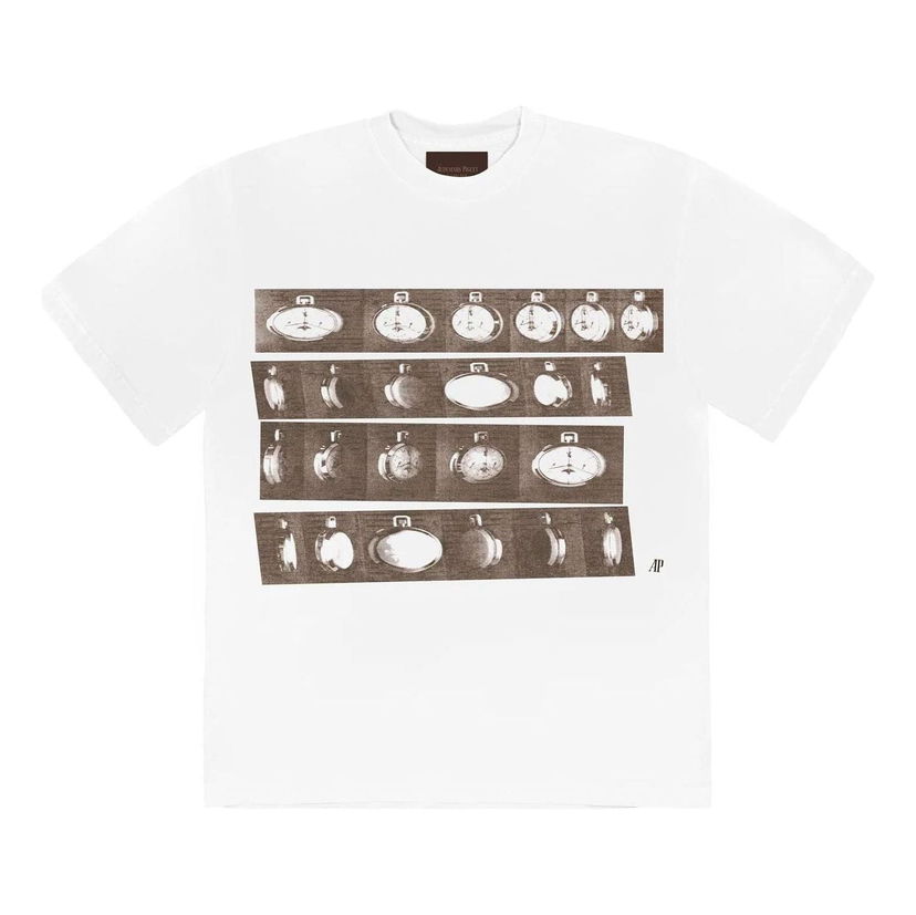 Majica Cactus Jack by Travis Scott Travis Scott x Audemars Piguet Chronograph T-Shirt Bela | CJAP-SS03