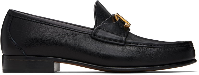 Superge in čevlji Valentino Valentino Garavani Vlogo Signature Loafers Črna | 7Y2S0J68MIL