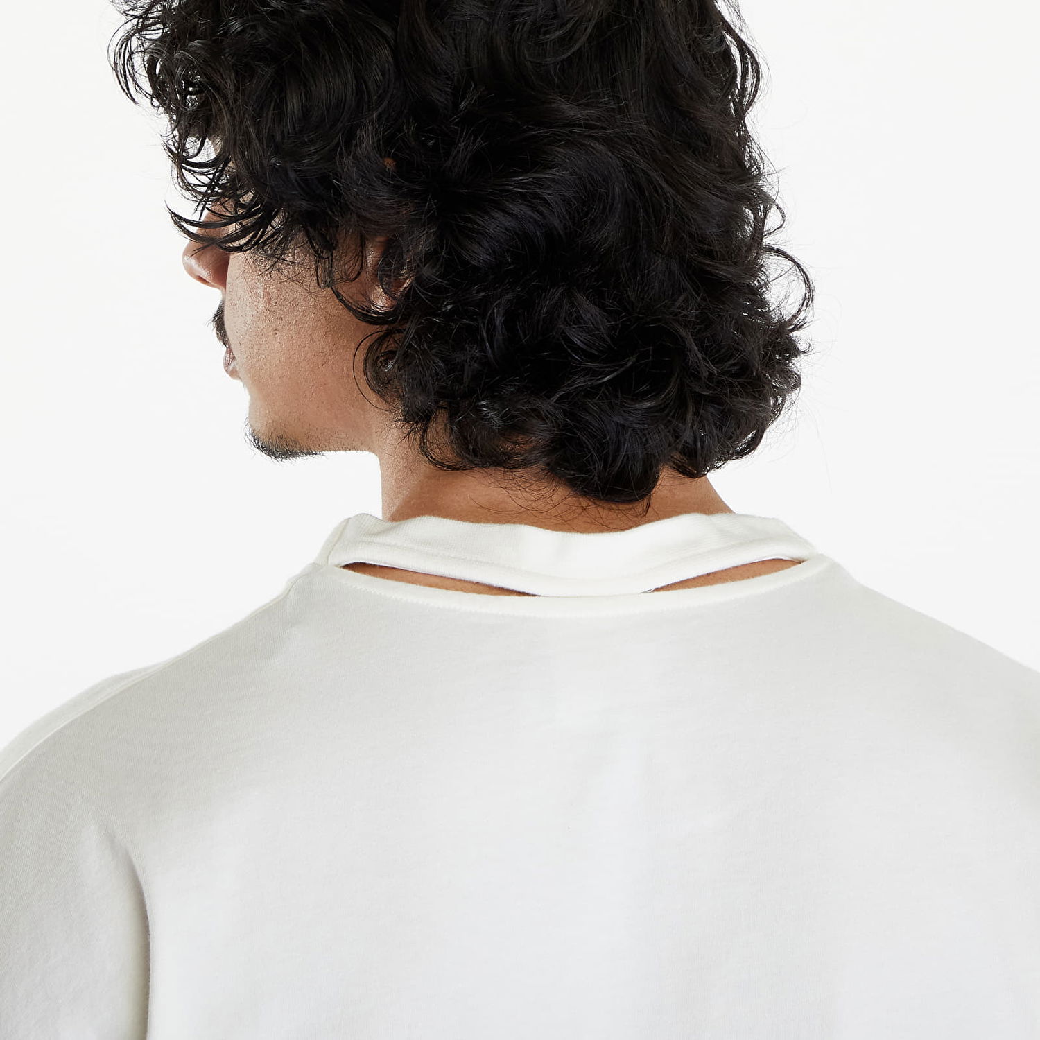 Majica Reebok LTD Trompe L'Oeil Tee Off White Bela | RMAA005C99JER0010300, 1