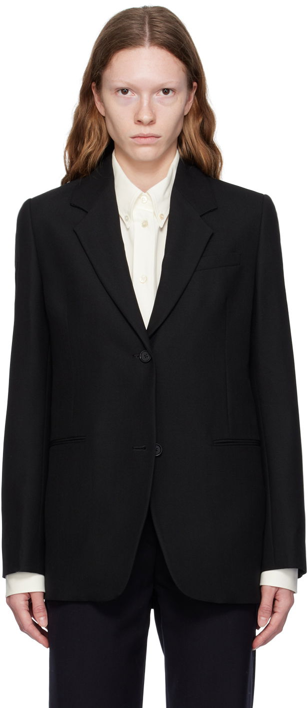 Jakna TOTEME Tailored Single-Breasted Blazer Črna | 233-3014-246