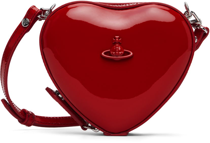 Torbica Vivienne Westwood Vivienne Westwood Mini Heart Crossbody Bag Rdeča | 58020002W-L001O-