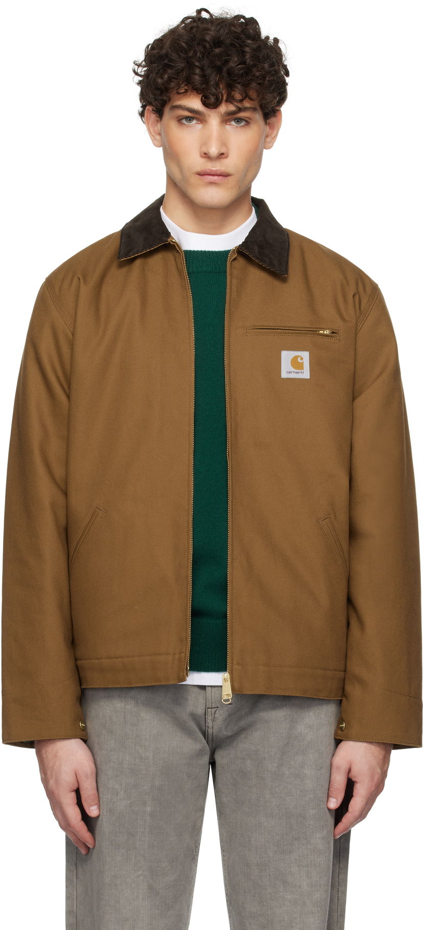 Jakna Carhartt WIP Detroit Winter Jacket Rjava | I015264