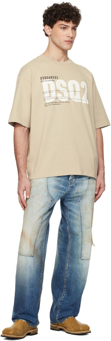 Kavbojke DSQUARED2 Dsquared2 Loose Carpenter Jeans Modra | S74LB1667_S30309, 3