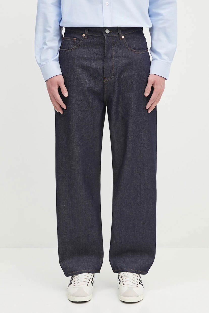 Kavbojke Drôle de Monsieur Drôle de Monsieur Le Jean Baggy Jeans Modra | H.BP168.CO211