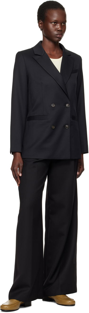 Plašči A.P.C. A.P.C. Lucy Double-Breasted Blazer Črna | WOAPO-F03212, 3