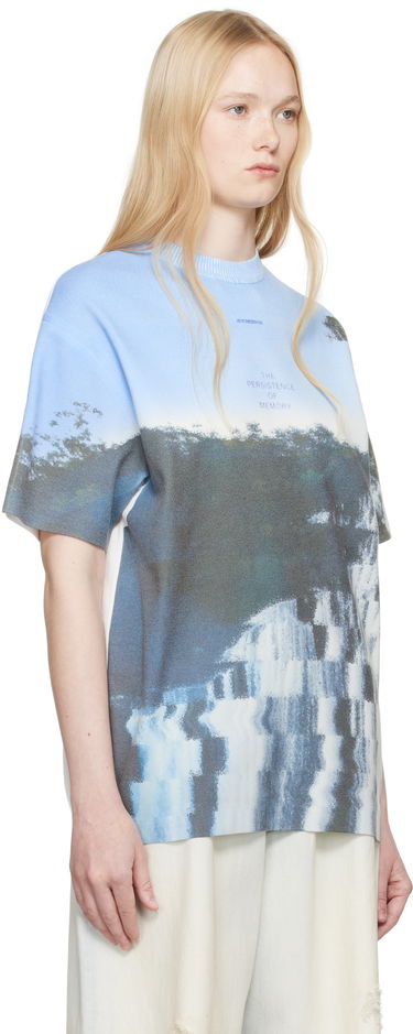 Majica ADER ERROR ADER error Half S Pull-Over Graphic T-Shirt Modra | BO01SSKT0503BL, 4