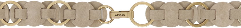 Pasovi ISABEL MARANT Isabel Marant Lota Suede Belt Bež | CE344CFA-C2B03A