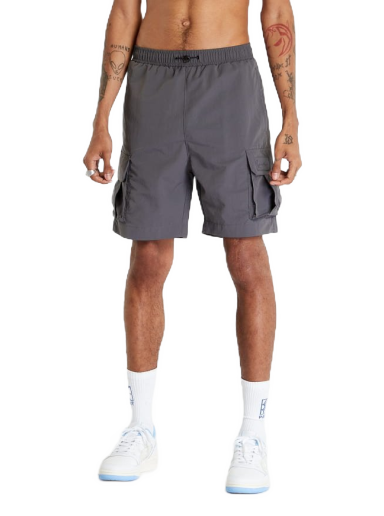 Kratke hlače Karl Kani Rubber Signature Cargo Shorts Siva | 6013396