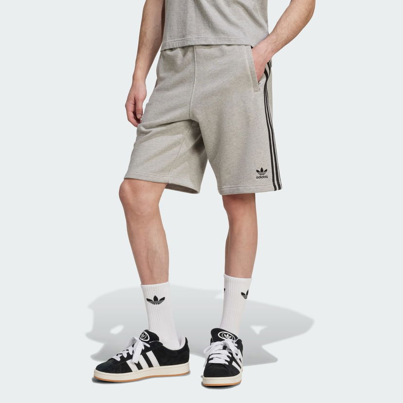 Kratke hlače adidas Performance Adicolor 3-Stripes Shorts Siva | JY1381