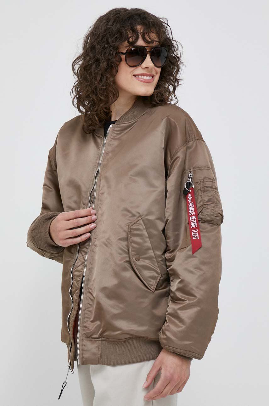 Jakna Alpha Industries BMA-1 Bomber Jacket Rjava | 108010.183, 0