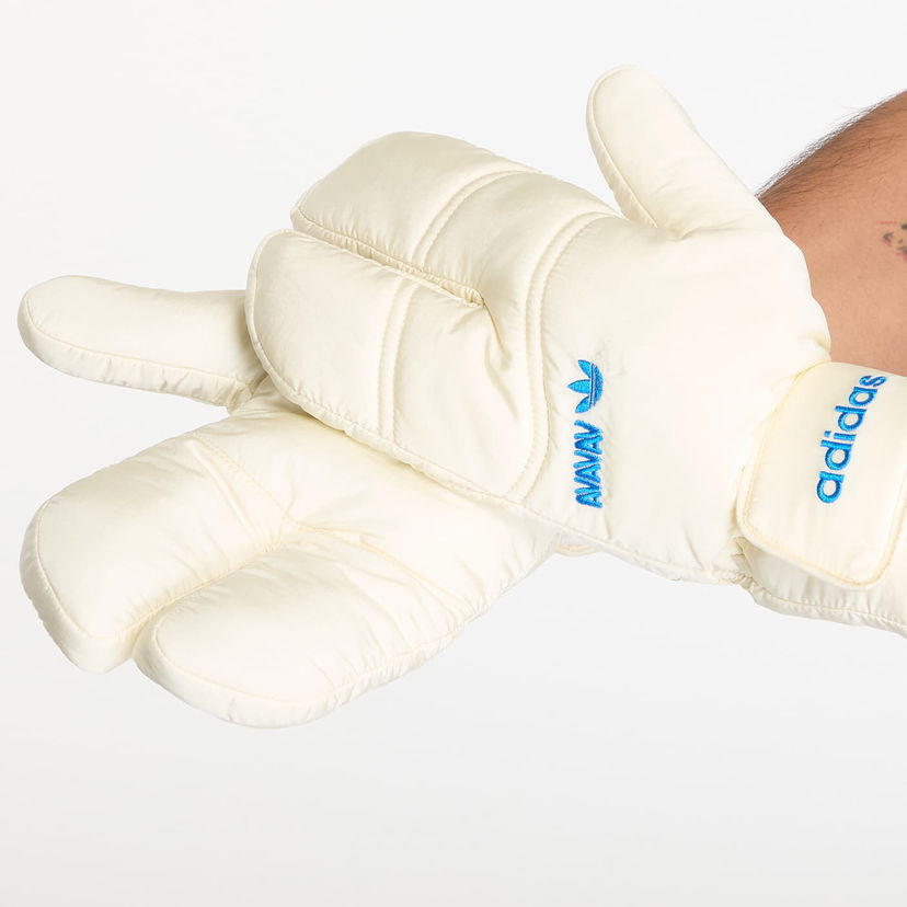 Rokavice adidas Originals AVAVAV x Three Finger Gloves Cream White Bež | JG1432
