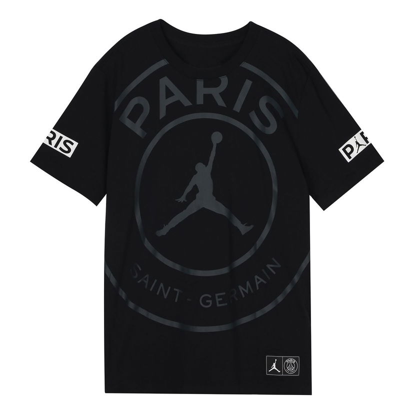 Majica Jordan Paris Saint-Germain Flying Man Logo T-Shirt Črna | BQ8385-010