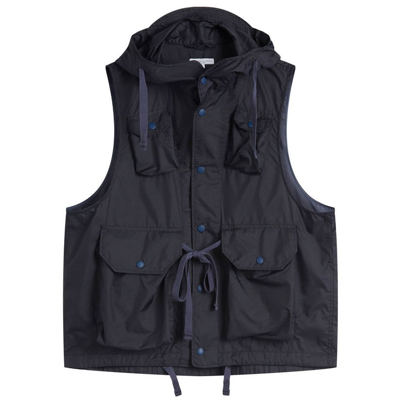 Telovnik Engineered Garments Engineered Garments Field Vest, Size Large Mornarica | QT079-KD002
