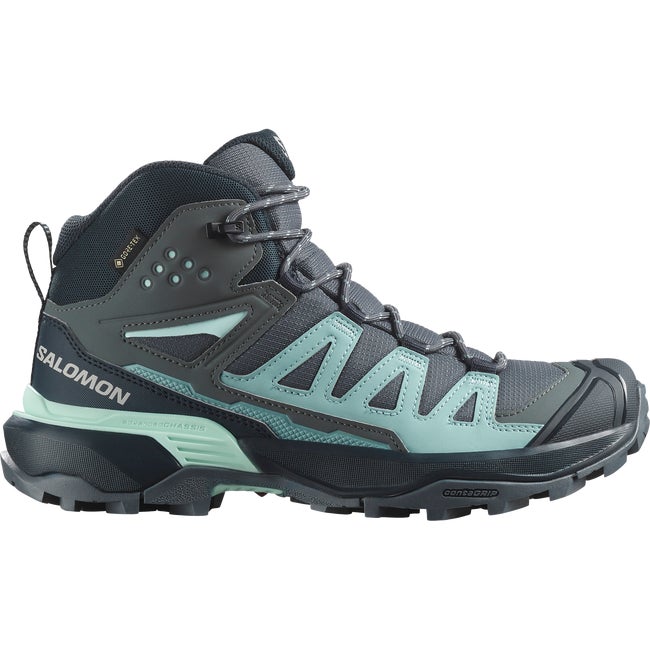 Superge in čevlji Salomon X Ultra 360 Mid Gore-tex Hiking Boots Siva | L47745100
