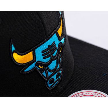 Kapa Mitchell & Ness NBA Core Xi Snapback Chicago Bulls Black Črna | HHSS6751-CBUYYPPPBLCK, 5