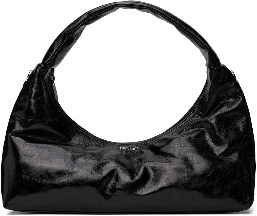 Torbica Off-White Off-White Arcade Oversize Shoulder Bag Črna | OWNN189C99LEA0011000