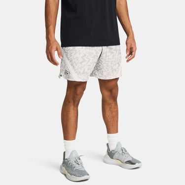 Kratke hlače Under Armour Curry Mesh-Shorts Bela | 1383375-114, 0