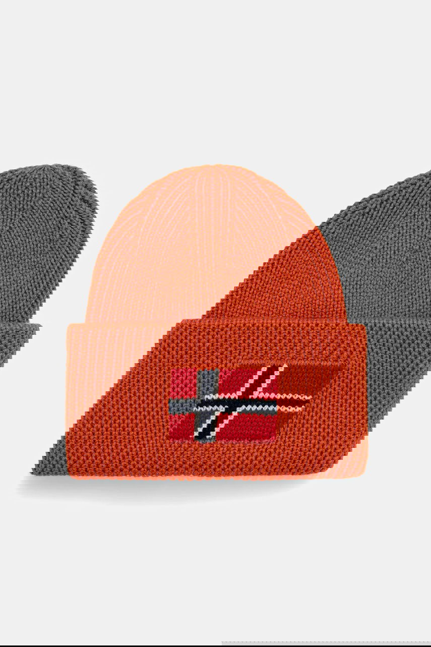 Beanie Napapijri Napapijri F-Evei Beanie Oranžna | NP0A893PA681, 0