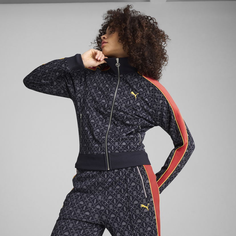 Vetrovka Puma Road To Unity Printed T7 Track Jacket Črna | 629792_16
