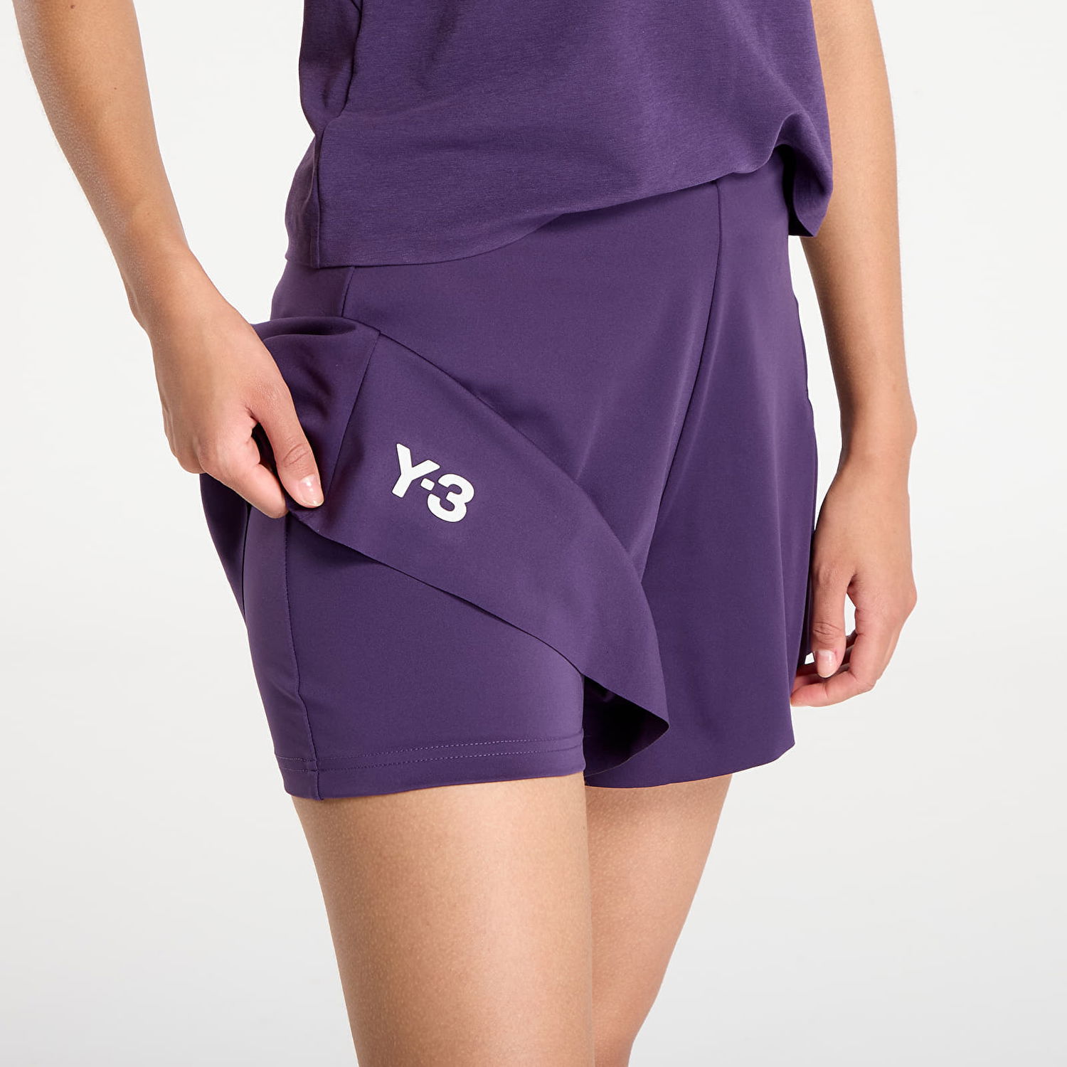 Kratke hlače Y-3 Y-3 Match Shorts Lila | JW0128, 1